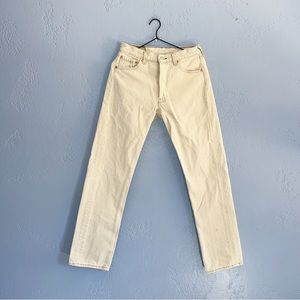 Levi’s 501 Jeans Vintage 90s Made in USA Tan Rare Size 30/28